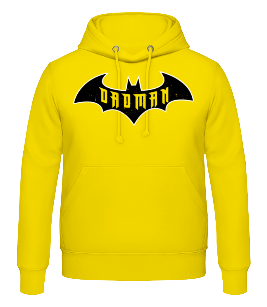 Aperçu: Dadman - Sweat à capuche Homme - Jaune - Devant