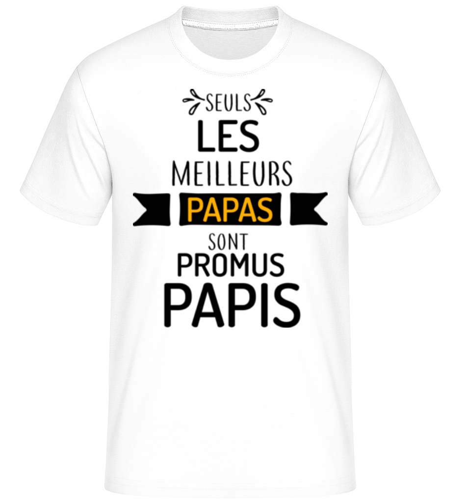 Les Meilleurs Papas Sont Papi ·  T-Shirt Shirtinator homme