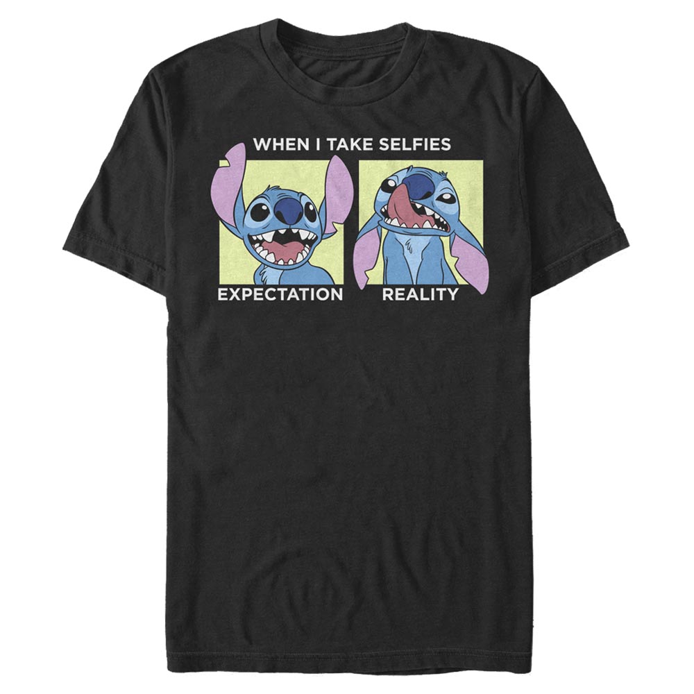 Disney - Lilo & Stitch - Stitch Selfie - Homme T-shirt