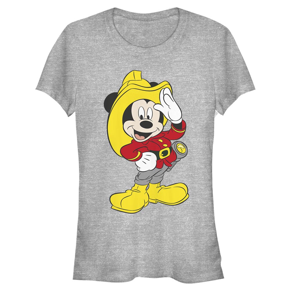 Disney - Mickey Mouse - Mickey Mouse Mickey Firefighter - Femme T-shirt
