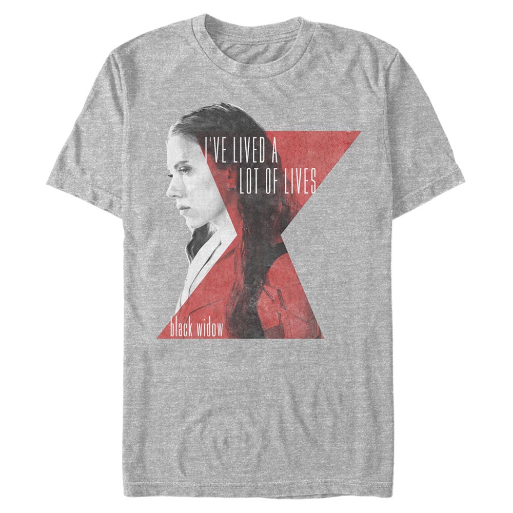 Marvel - Black Widow - Black Widow Lives of Widow - Homme T-shirt