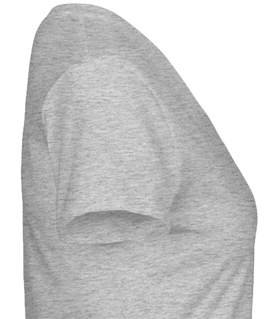 Aperçu: I Love Techno - T-Shirt femme col V en coton biologique Stanley Stella - Gris chiné - Droit