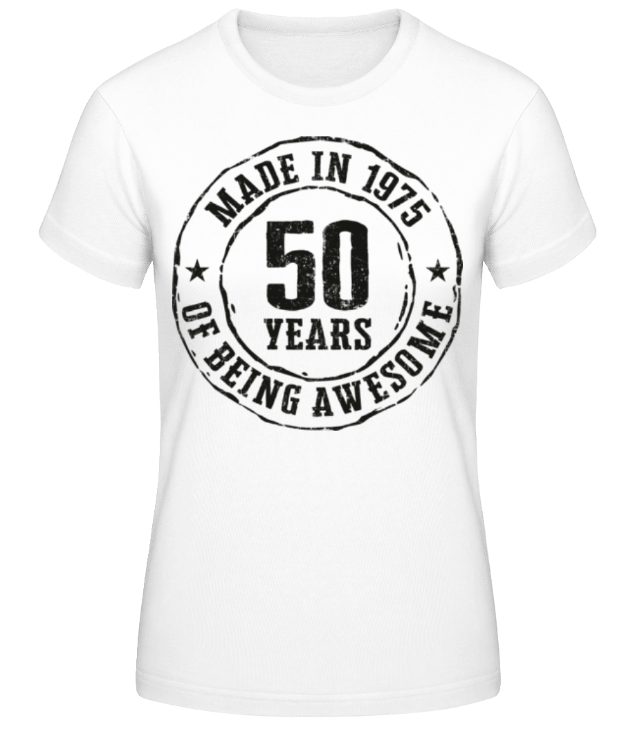 Made In 1975 · T-shirt standard Femme