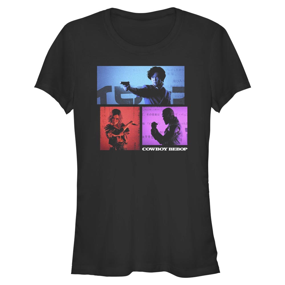 Netflix - Cowboy Bebop - Photo de groupe Box Up - Femme T-shirt