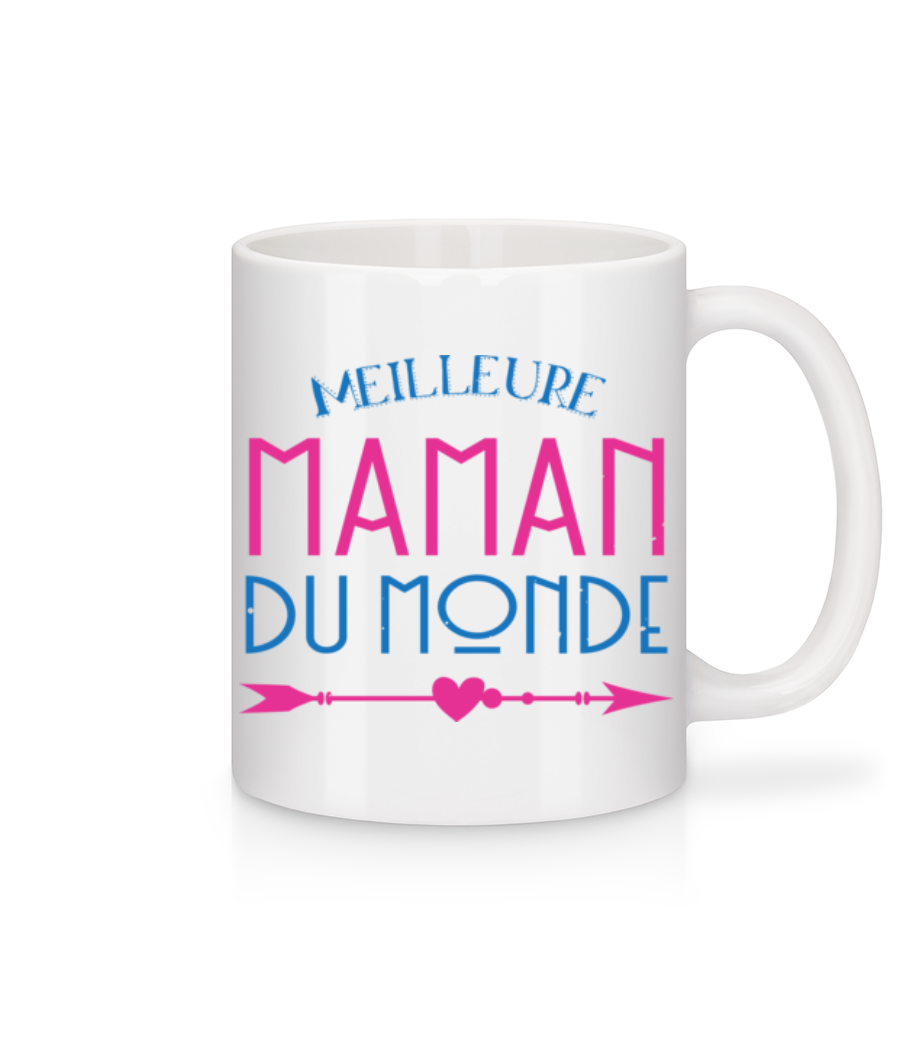 Meilleure Maman Du Monde · Mug en céramique blanc