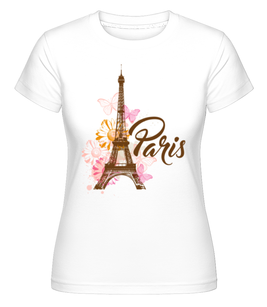 Paris France Brown ·  T-shirt Shirtinator femme