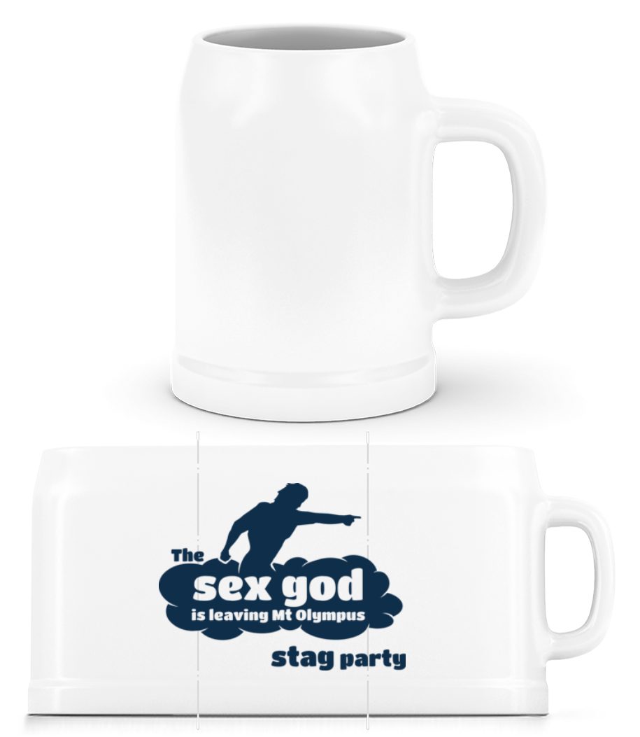 Stag Party Sex God · Chope de bière
