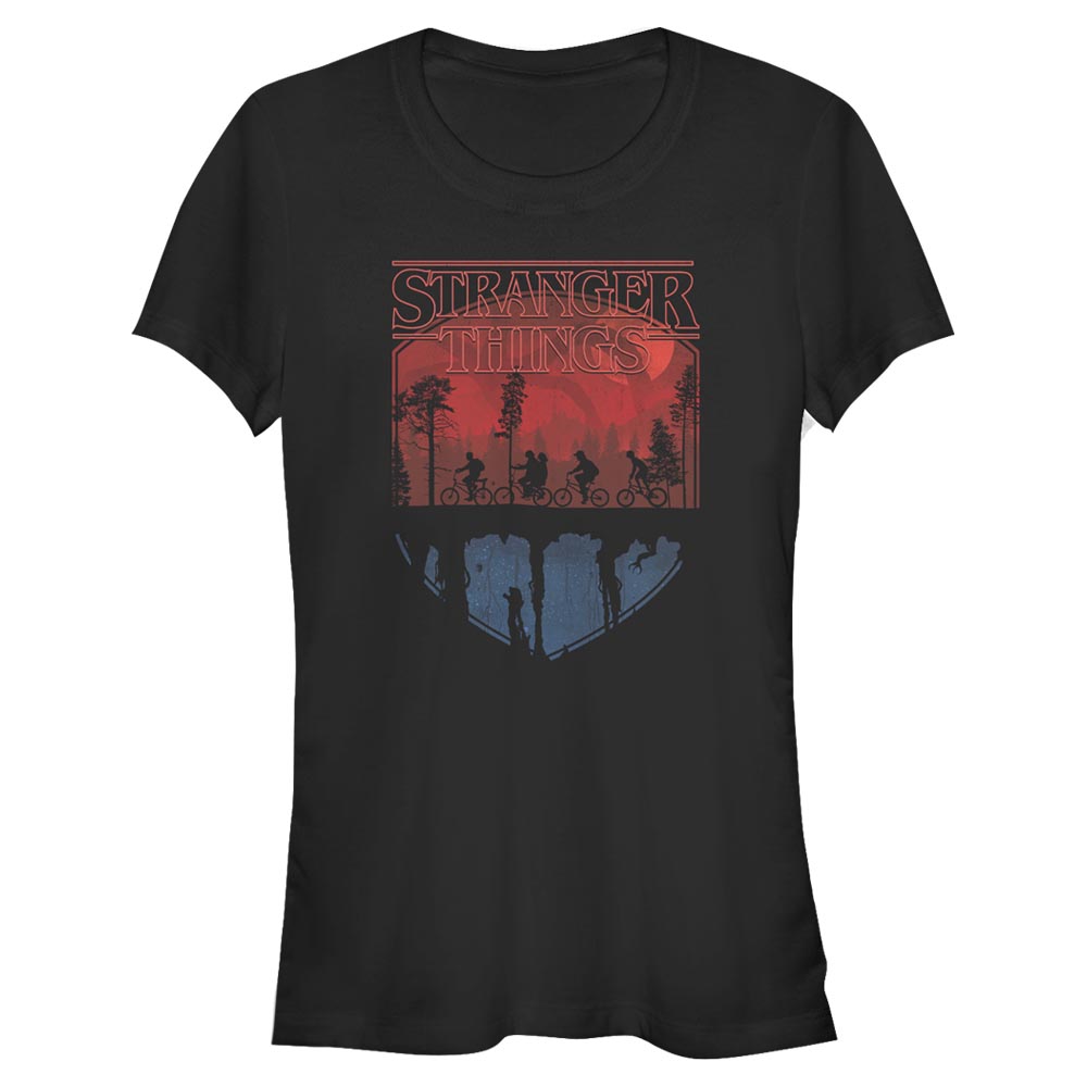 Netflix - Stranger Things - Photo de groupe Flay Trail - Femme T-shirt