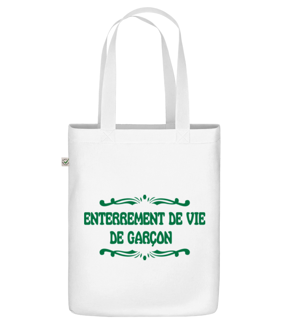 Enterrement De Vie De Garçon · Sac en toile bio