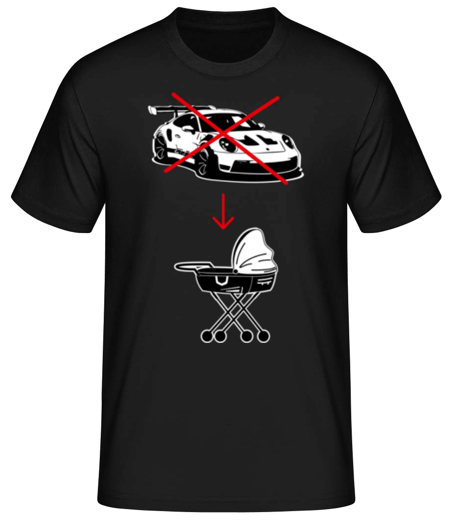 Porsche Vs poussette · T-shirt standard Homme