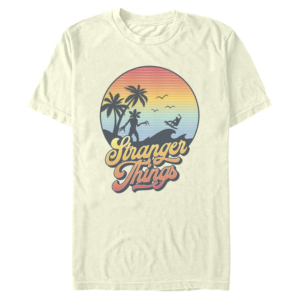 Netflix - Stranger Things - Stranger Retro Sun - Homme T-shirt