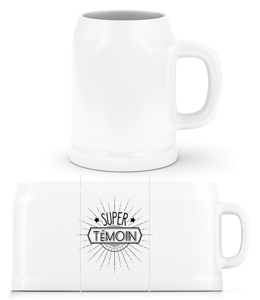 Super Témoin · Chope de bière