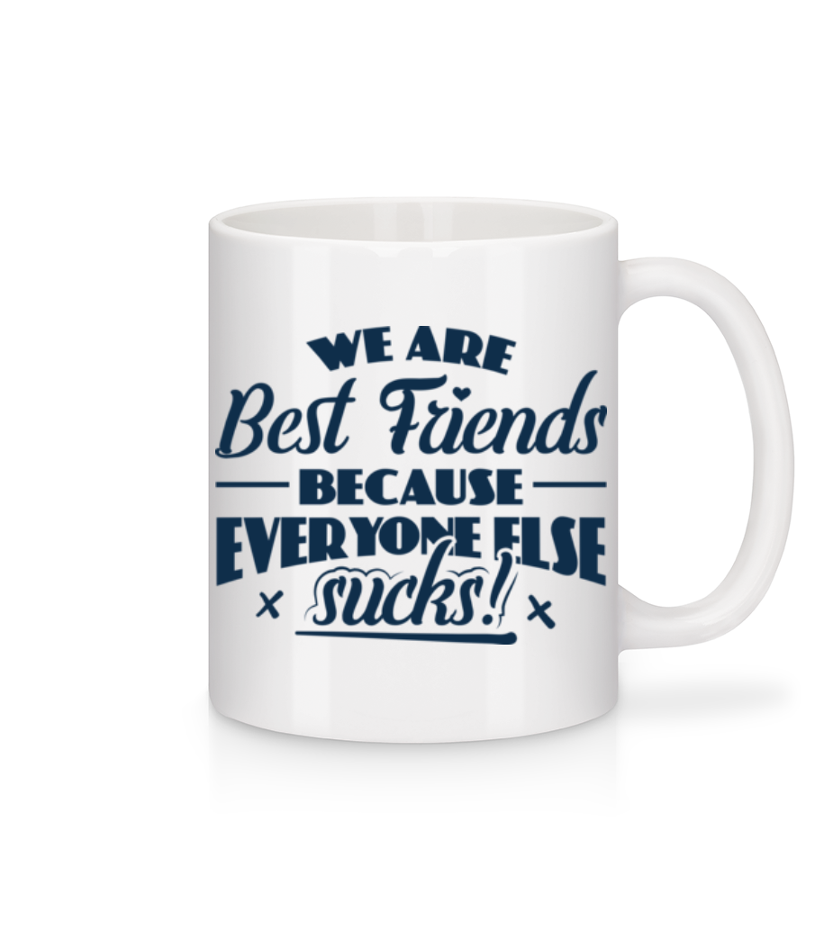 We Are Best Friends · Mug en céramique blanc