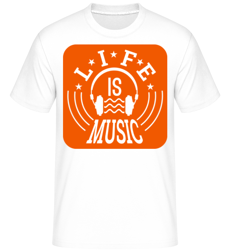 Life Is Music ·  T-Shirt Shirtinator homme