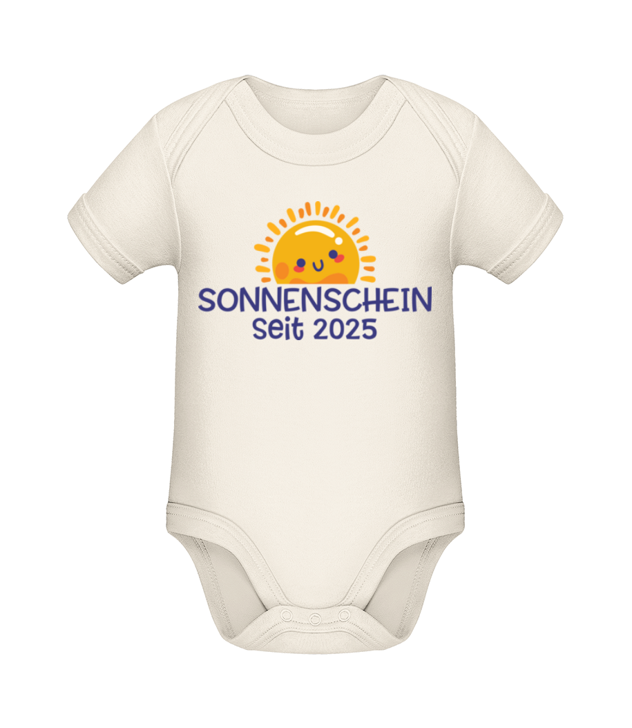 Sonnenschein Seit 2025 · Baby Bio Strampler