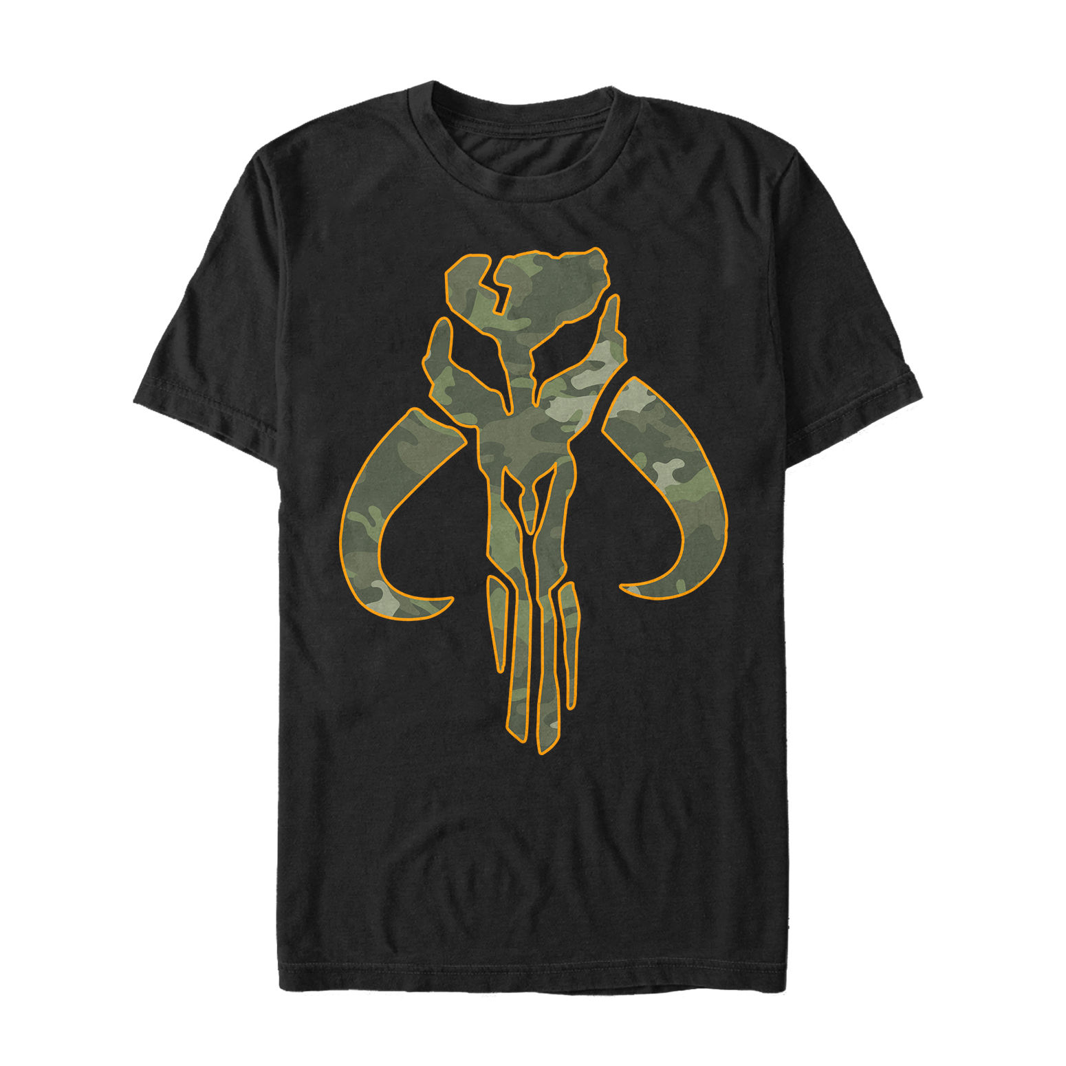 Star Wars - The Mandalorian - Mandalorien Camo Mando - Homme T-shirt