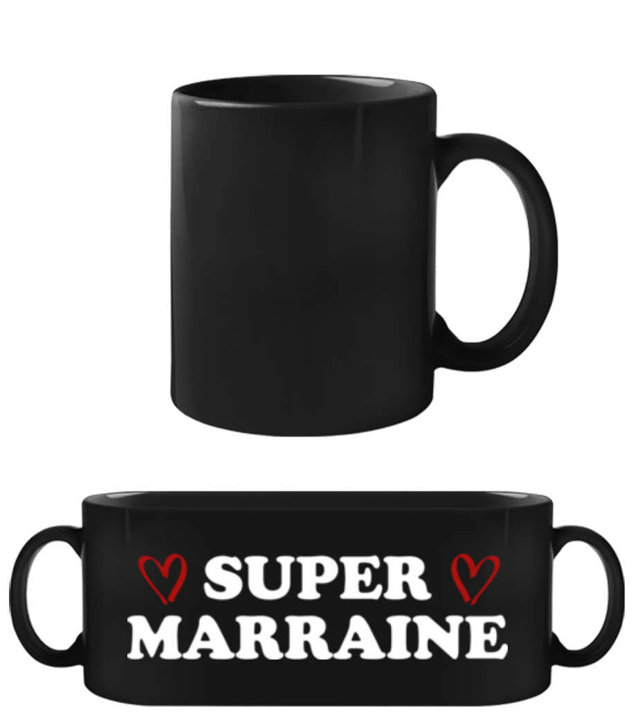 Super Marraine · Tasse Noire