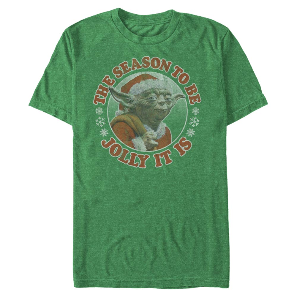Star Wars - Yoda Jolly - Christmas - Homme T-shirt