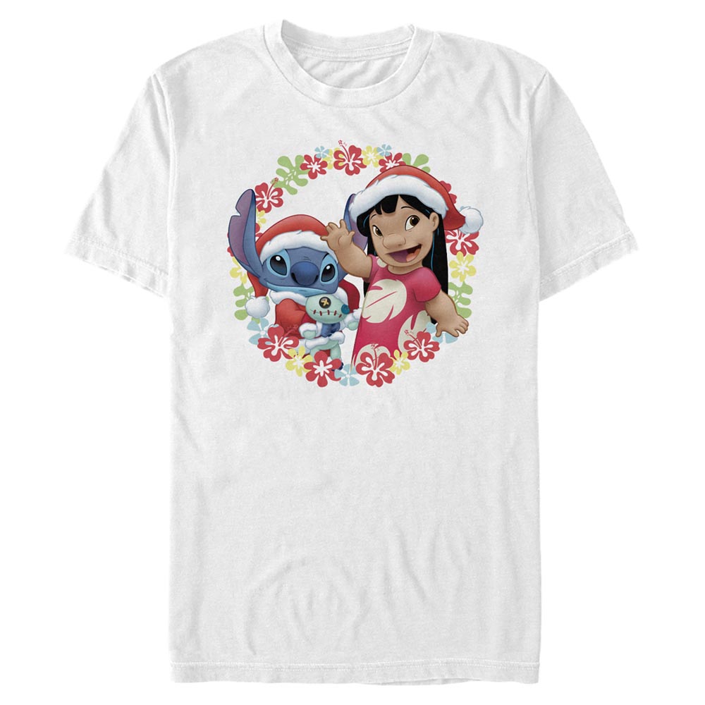 Disney - Lilo & Stitch - Lilo et Stitch Lilo and Stitch Holiday - Homme T-shirt