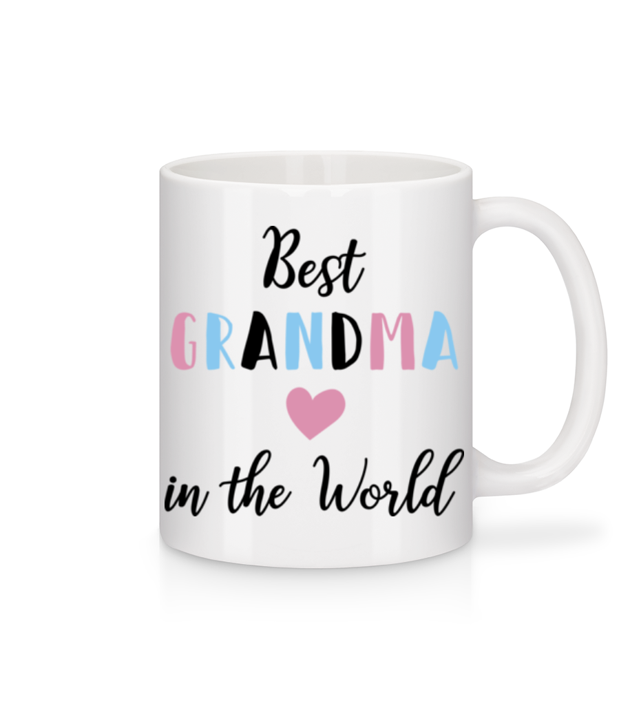 Best Grandma In The World · Mug en céramique blanc