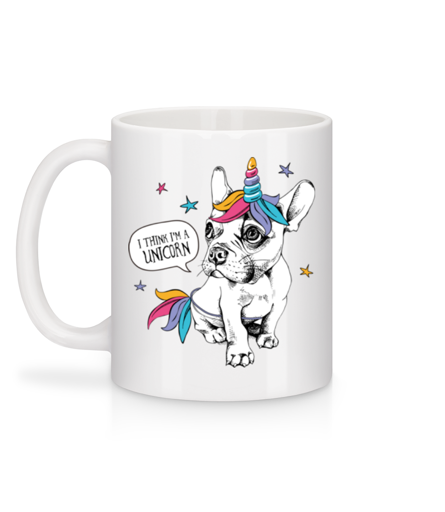 Aperçu: I Am A Unicorn - Mug en céramique blanc - Blanc - Derrière