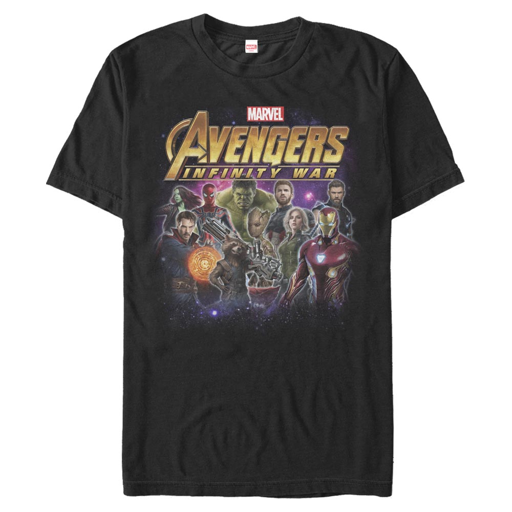 Marvel - Avengers Infinity War - Photo de groupe - Homme T-shirt