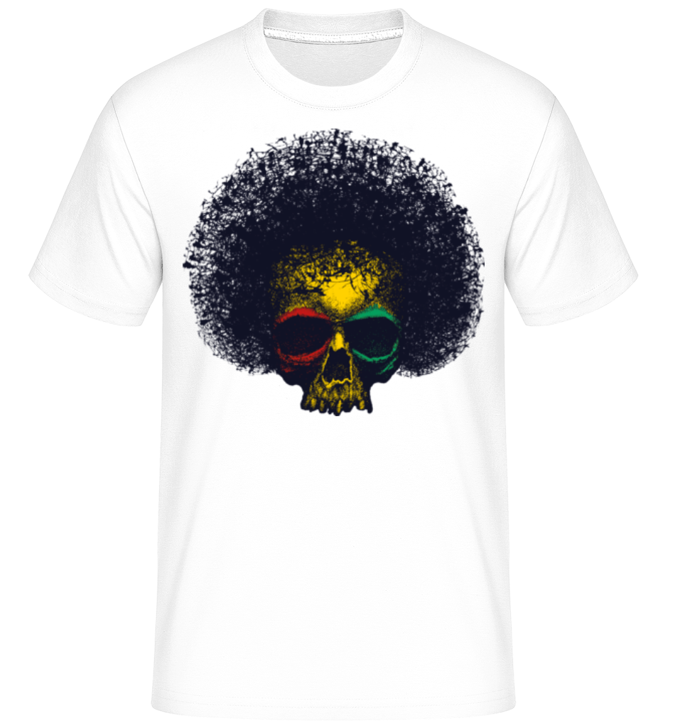 Crâne Reggae ·  T-Shirt Shirtinator homme