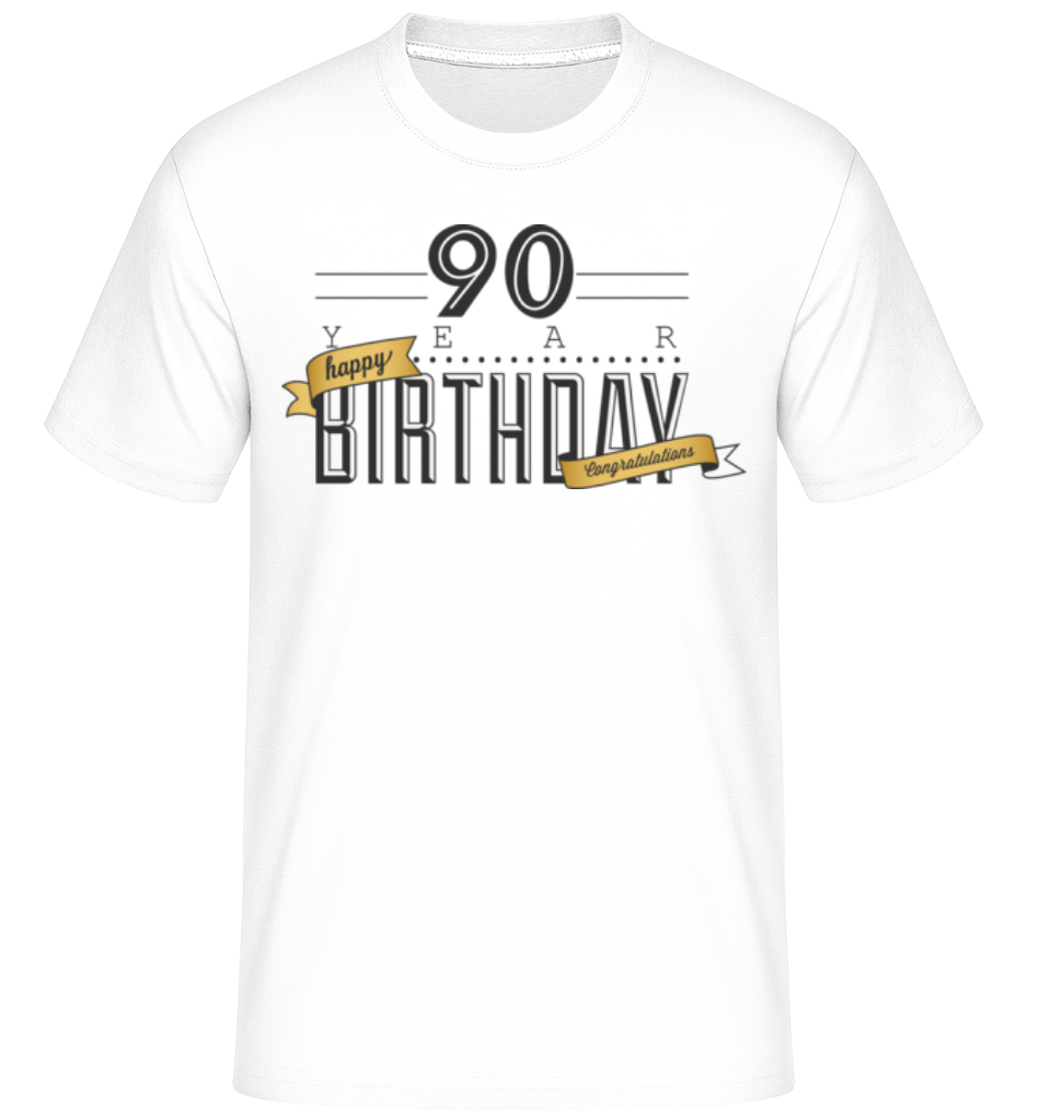 90 Birthday Sign ·  T-Shirt Shirtinator homme