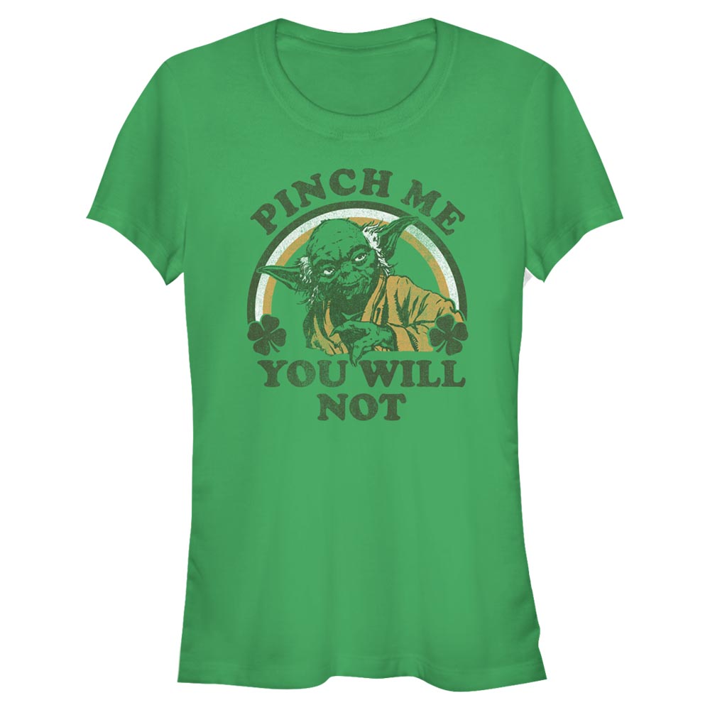Star Wars - Yoda Will Not Pinch - St. Patrick's Day - Femme T-shirt