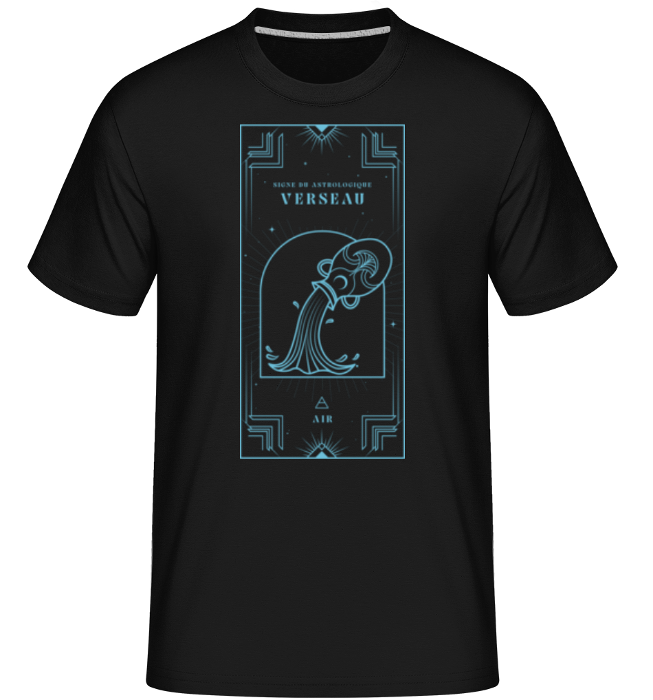Art Déco Signe Astrologique Verseau ·  T-Shirt Shirtinator homme