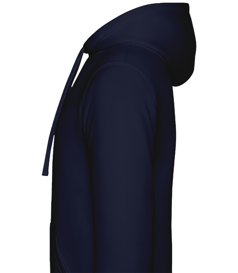 Less People More Dogs - Sweat à capuche premium Unisexe - Bleu marine - Gauche