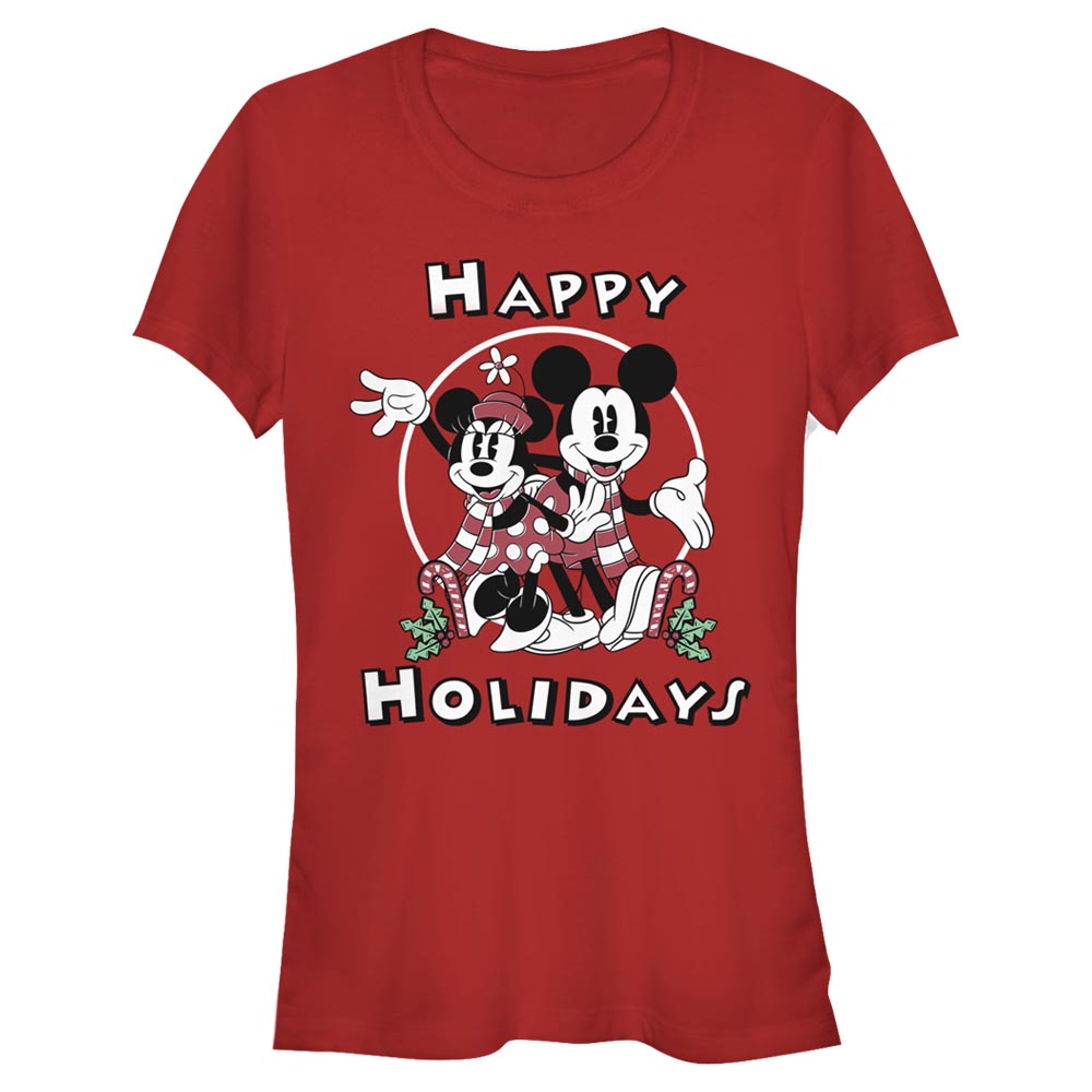 Disney Classics - Mickey Mouse - Mickey et Minnie Holiday - Christmas - Femme T-shirt