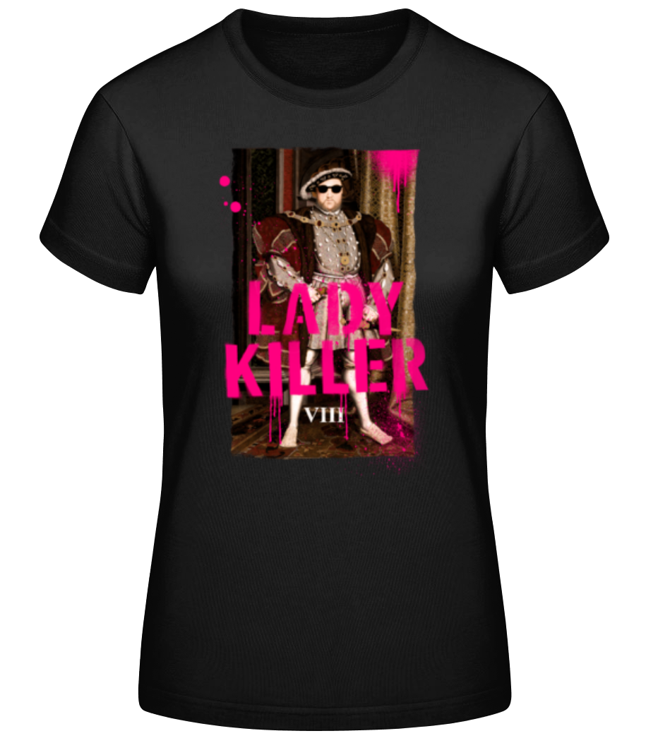 King Henry The 8th Lady Killer Britain · T-shirt standard Femme