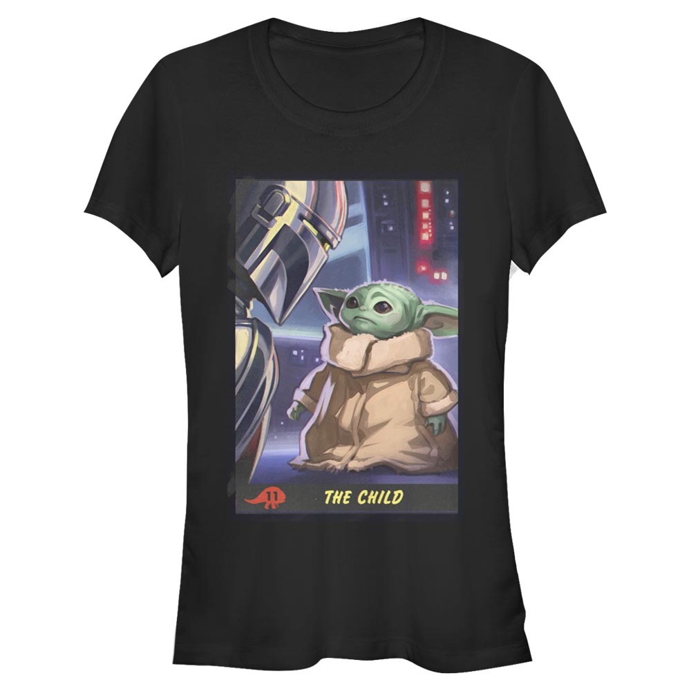 Star Wars - The Mandalorian - L'Enfant Little Trading Card - Femme T-shirt