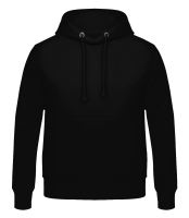 Männer Hoodie - Schwarz - Vorne