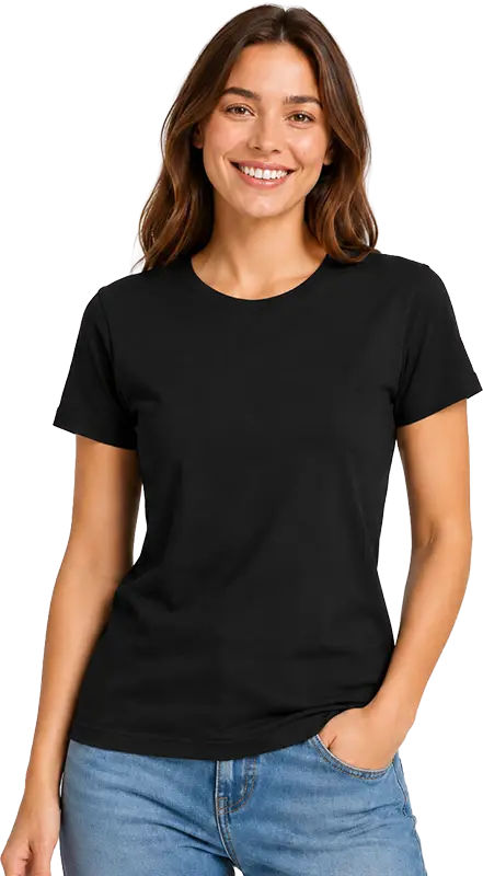 T-shirt léger femme B&C – Vue de face