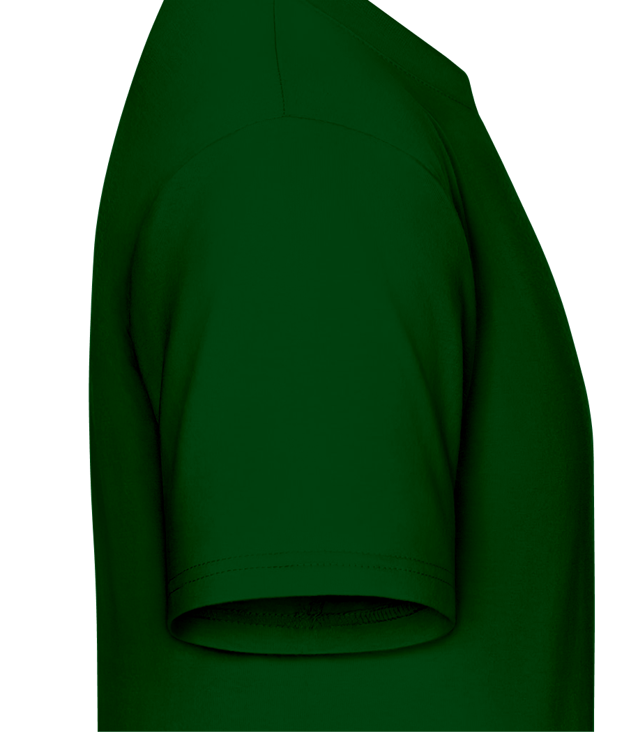 Aperçu: Drunk 02 - T-shirt standard Homme - Vert bouteille - Droite
