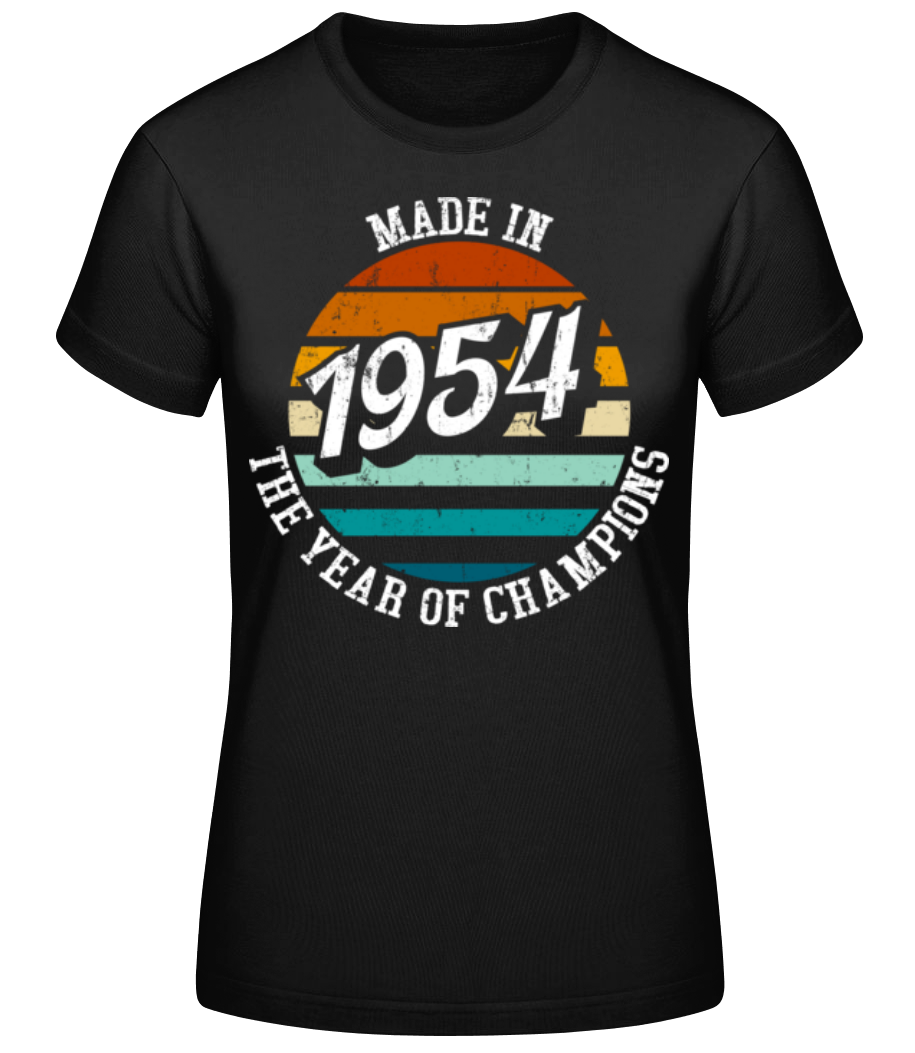 1954 The Year Of Champions · T-shirt standard Femme