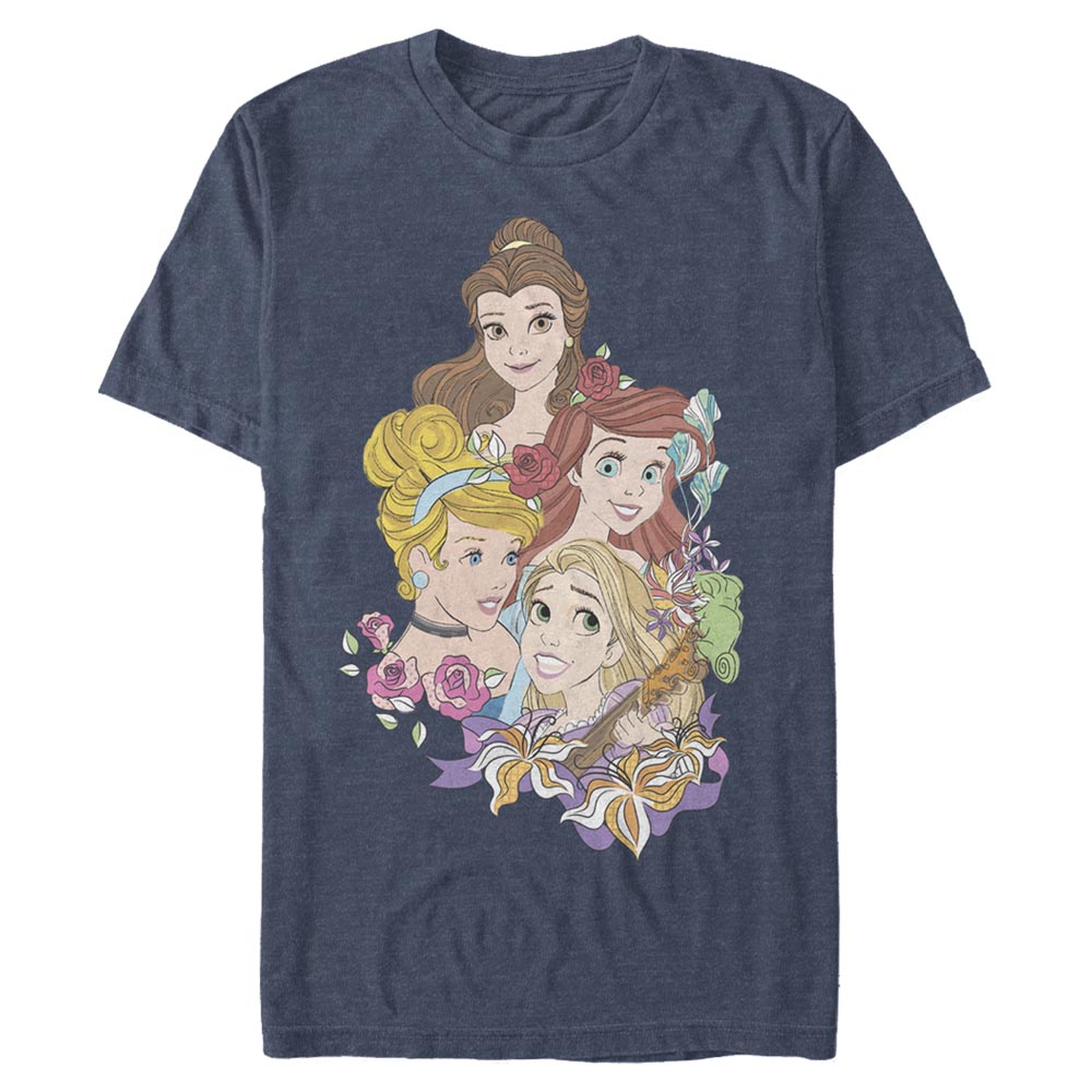 Disney - Princesses Disney - Photo de groupe Portrait Vignette - Homme T-shirt