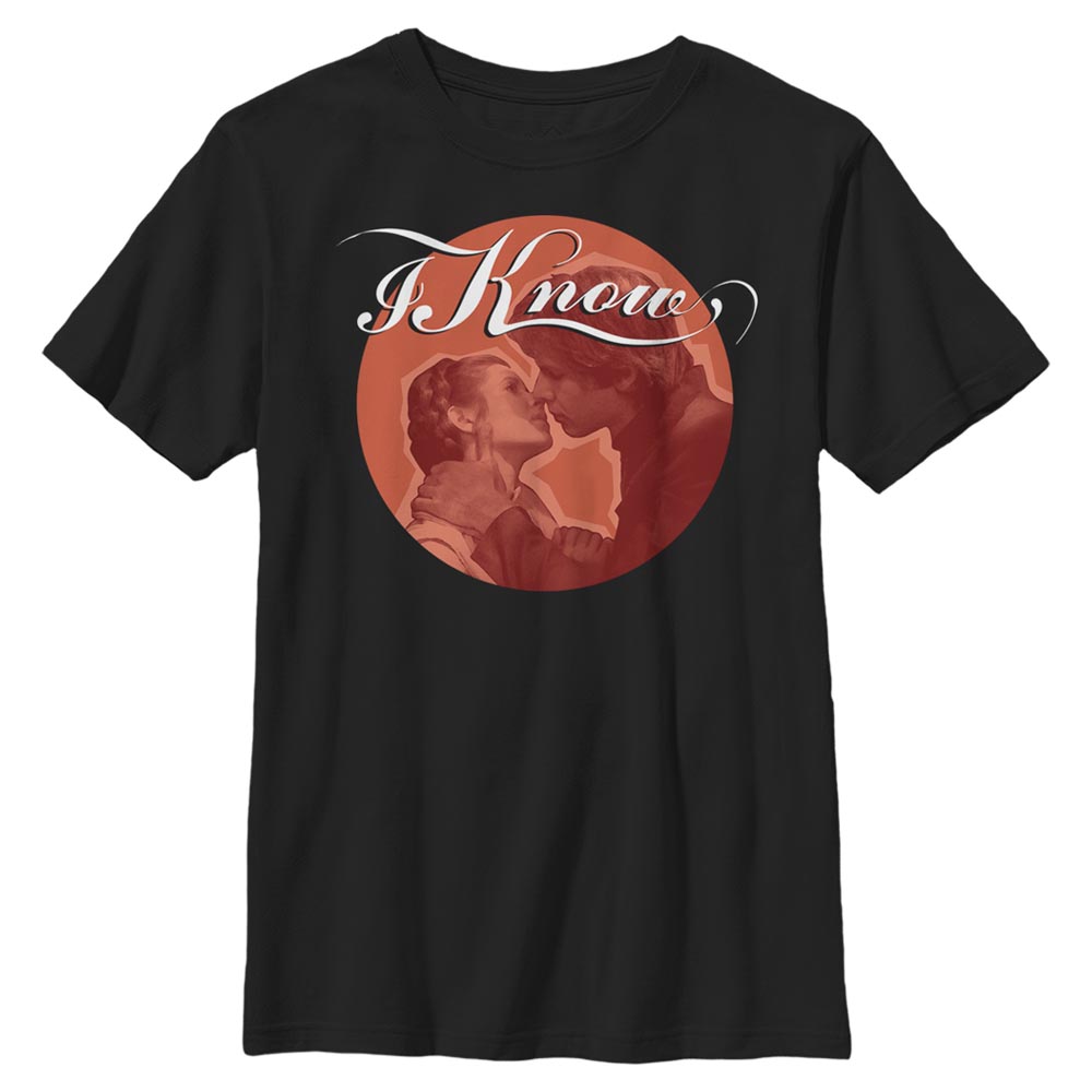 Star Wars - Han Solo & Princesse Leia I Know - Valentine's Day - Enfant T-shirt