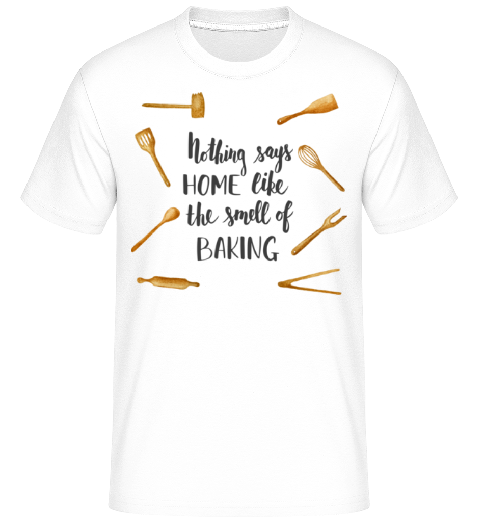 The Smell Of Baking -  T-Shirt Shirtinator homme - Blanc - Devant