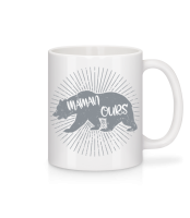 Maman Ours - Mug en céramique blanc - Blanc - Devant