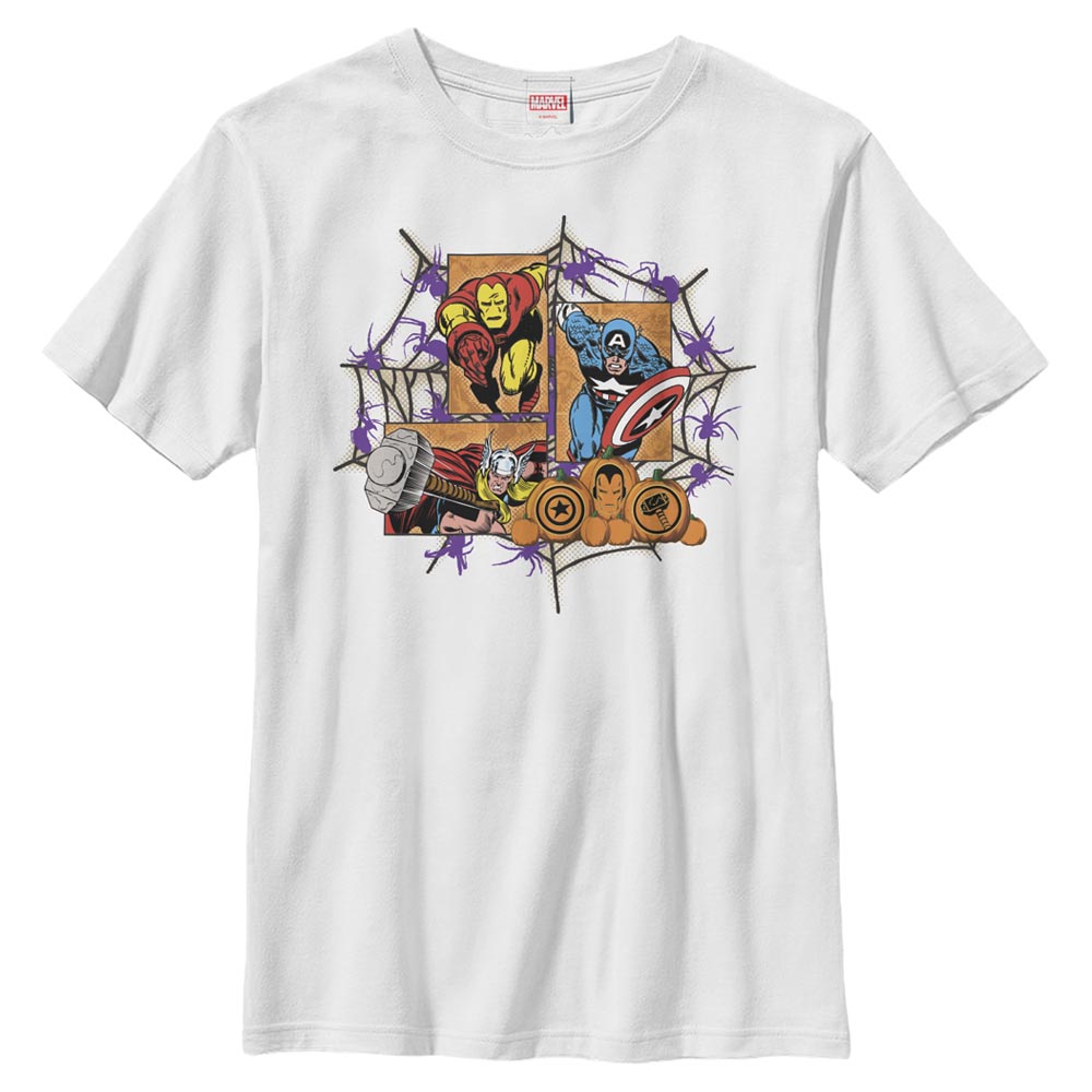 Marvel - Avengers - Photo de groupe Spooky friends - Halloween - Enfant T-shirt