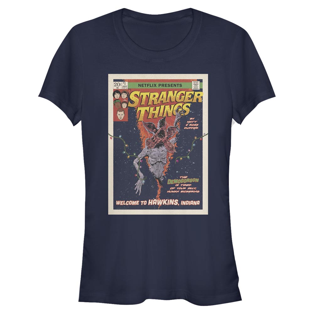 Netflix - Stranger Things - Demogorgon Comic Cover - Femme T-shirt