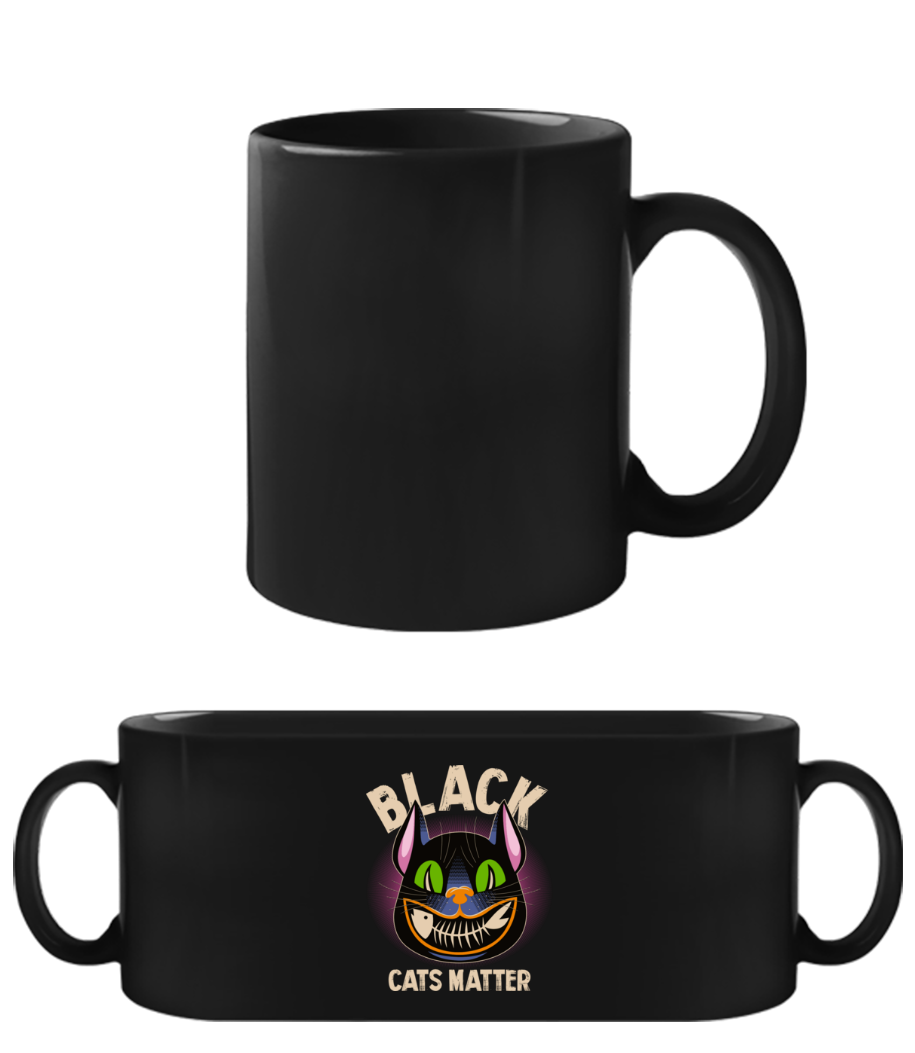 Black Cats Matter · Tasse Noire