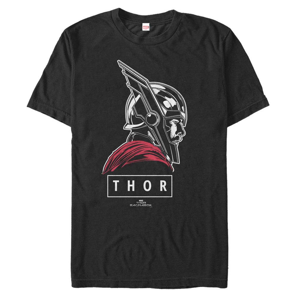 Marvel - Thor Ragnarok - Thor Of Asgard - Homme T-shirt - Noir - Devant