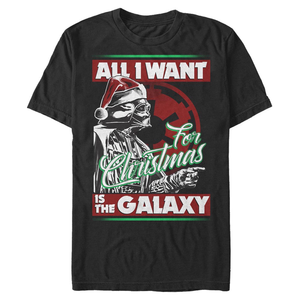 Star Wars - Darth Vader Vader Xmas Galaxy - Weihnachten - Männer T-Shirt