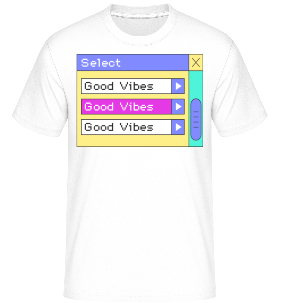 Select Good Vibes ·  T-Shirt Shirtinator homme