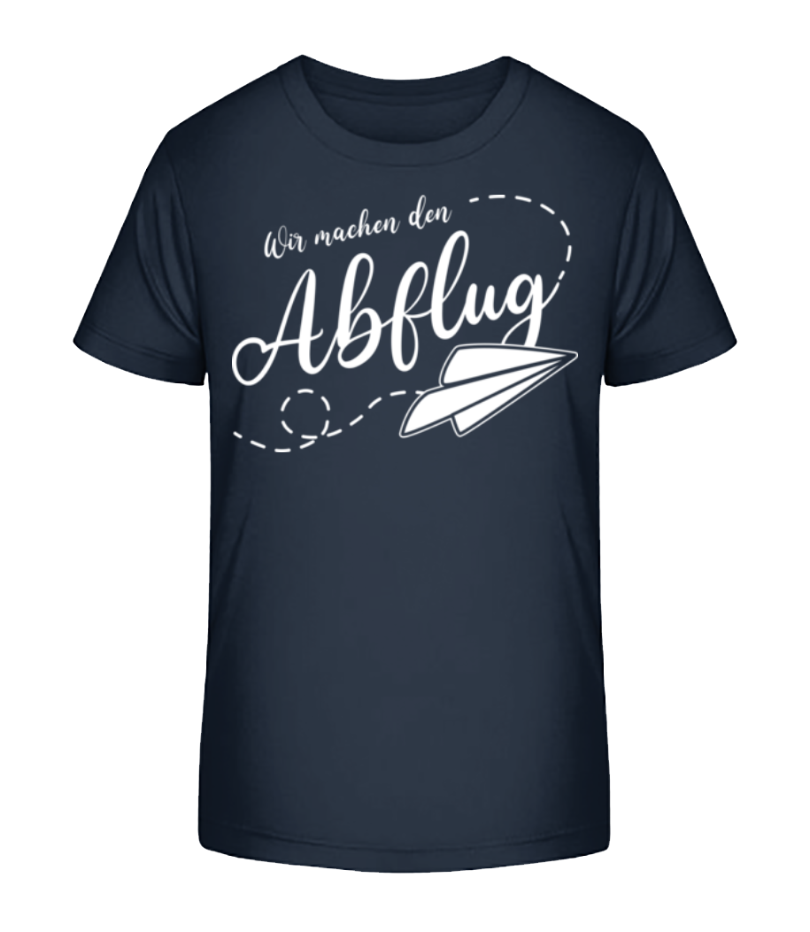 Wir Machen Den Abflug · Kinder Bio T-Shirt Stanley Stella 2.0