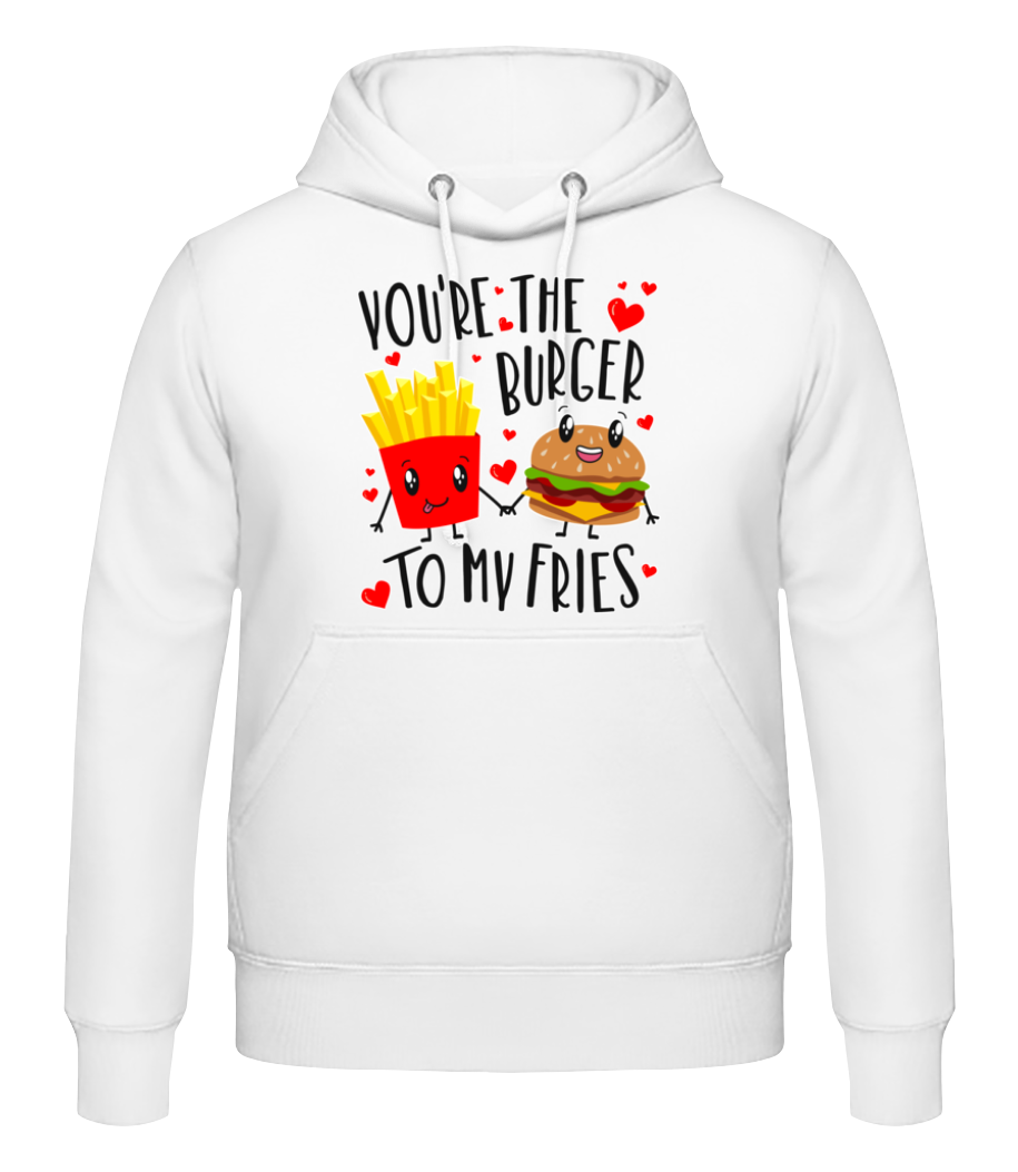 Burger To My Fries · Männer Hoodie